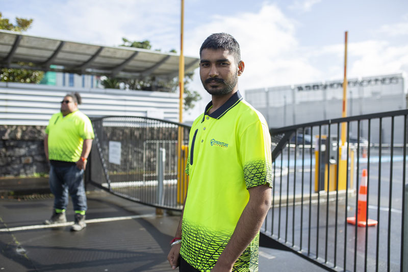 frontline event security guard auckland nz