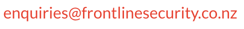 Frontline Security email
