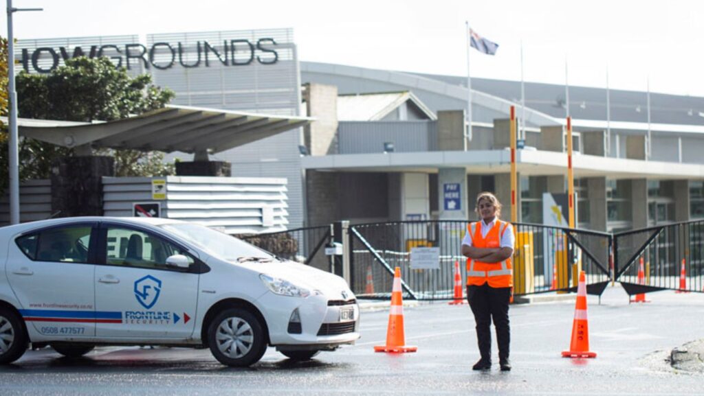 Temporary Construction Site Security Controlled Access