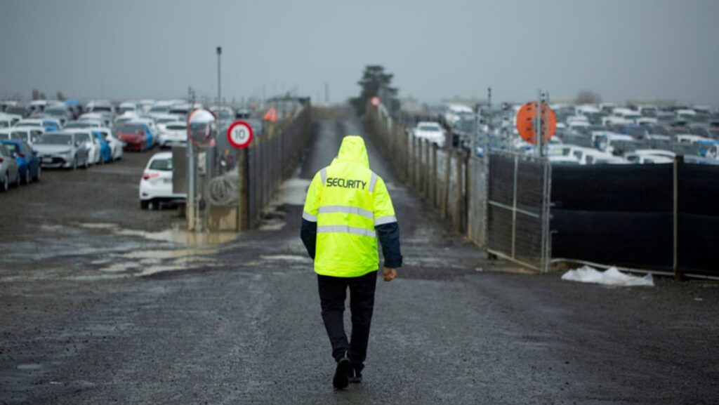 static security guard meaning
